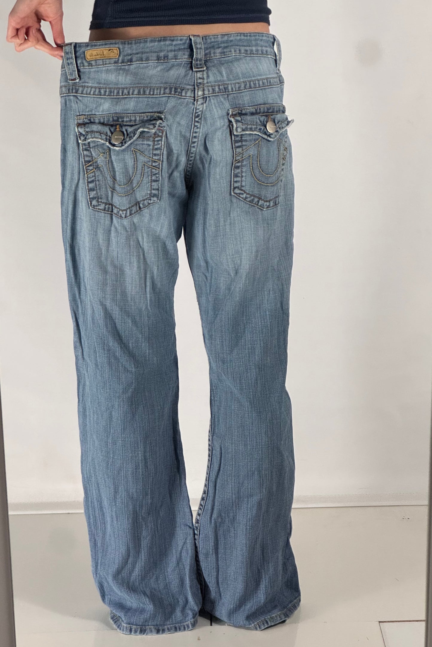 Lågmidjade jeans stl: L