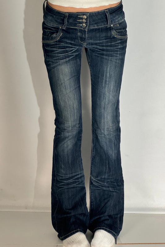 Lågmidjade jeans stl: S