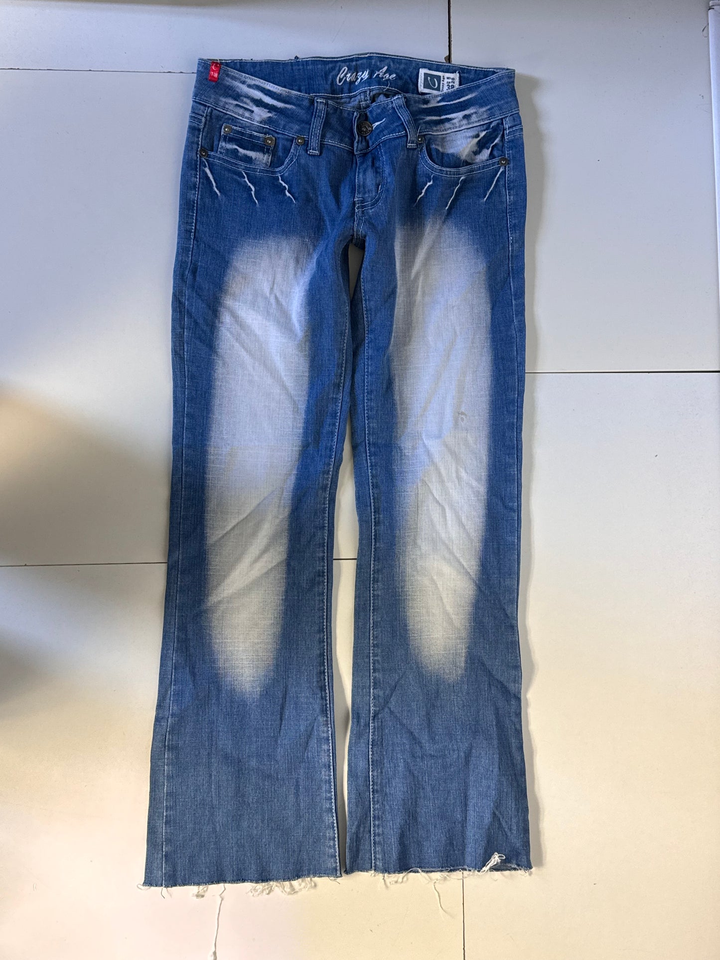 Lågmidjade jeans stl: XS