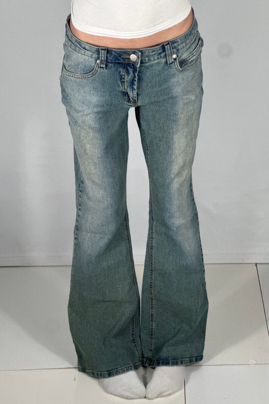 Lågmidjade jeans stl: M
