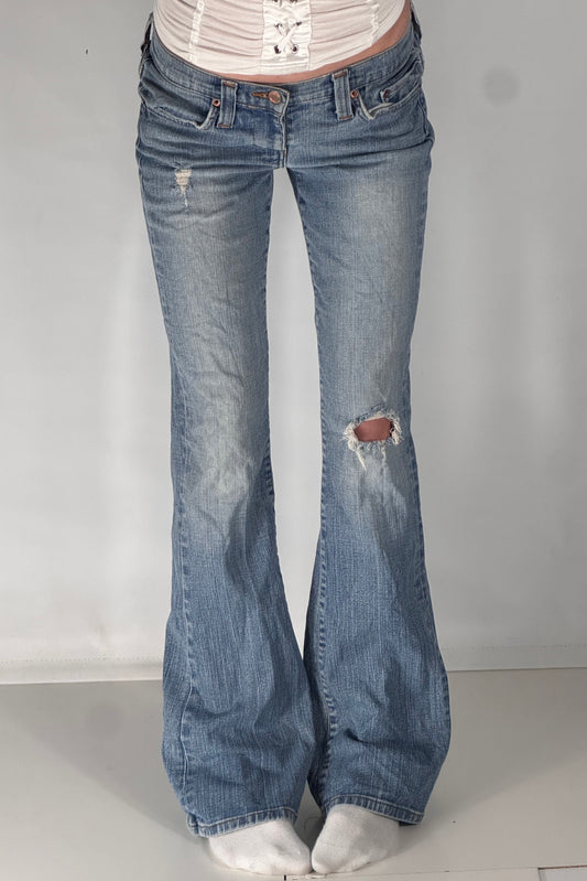 Lågmidjade jeans stl: XXS