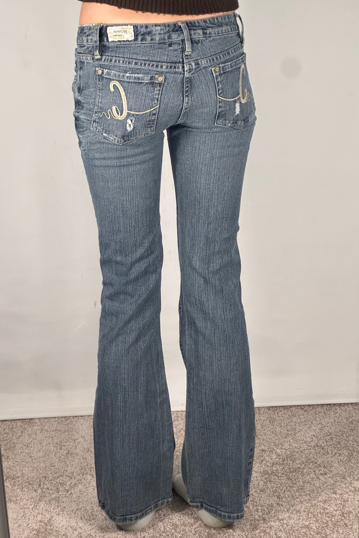 Lågmidjade jeans stl: XS