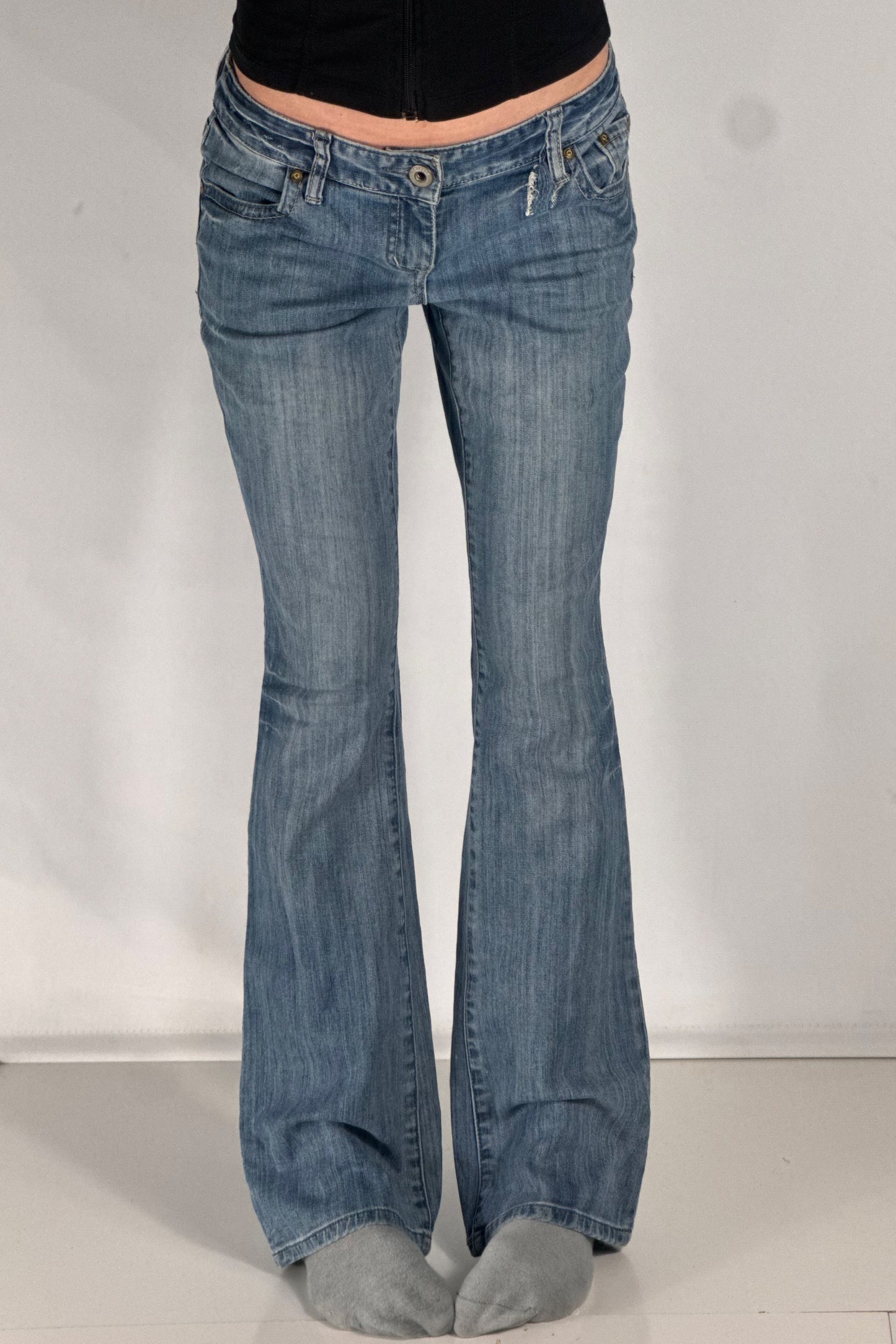 Lågmidjade jeans stl: S