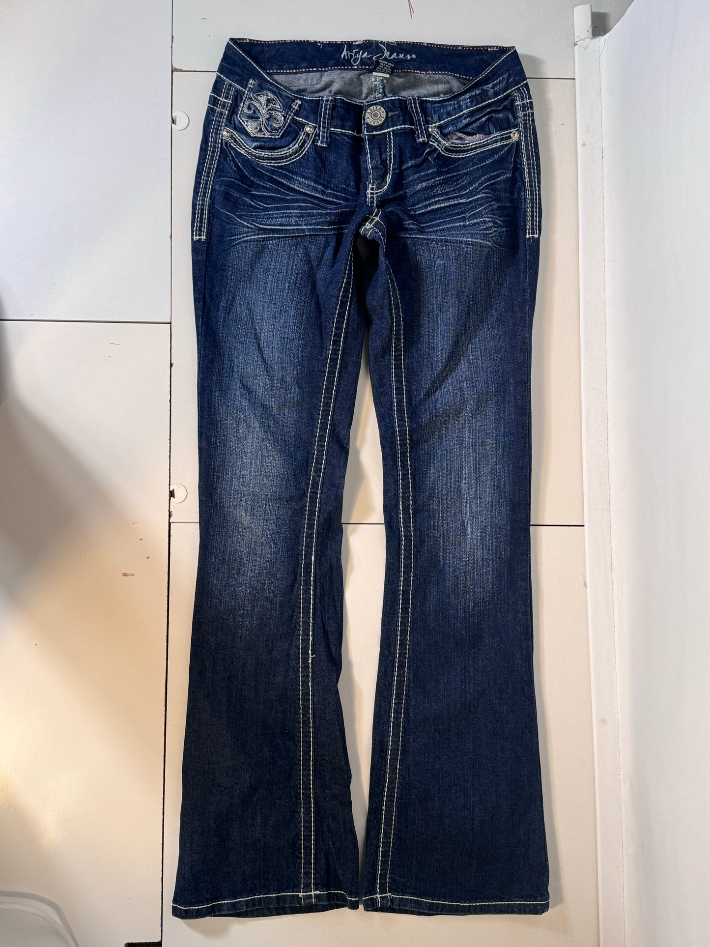 Lågmidjade jeans stl: XS