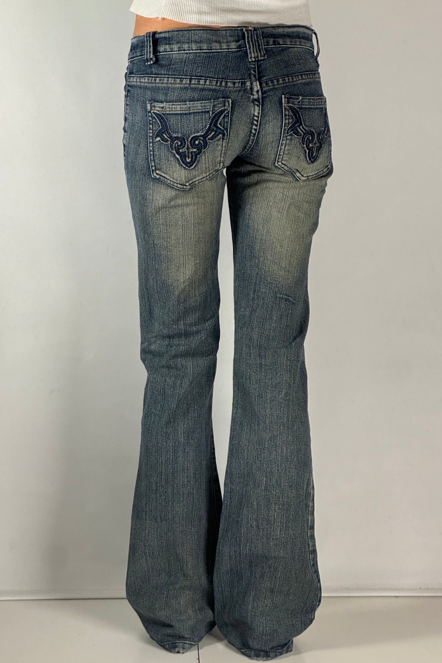 Lågmidjade jeans stl: XS/S