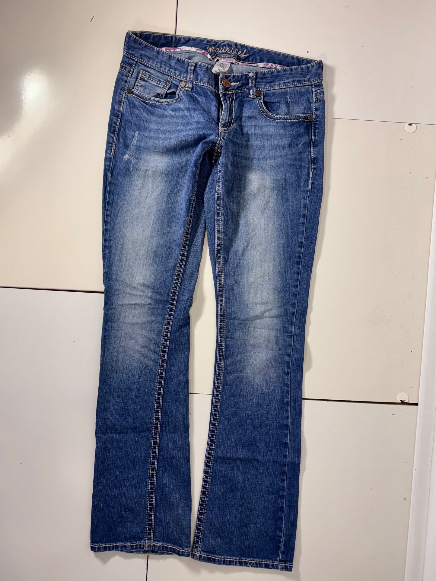 Lågmidjade jeans stl: S