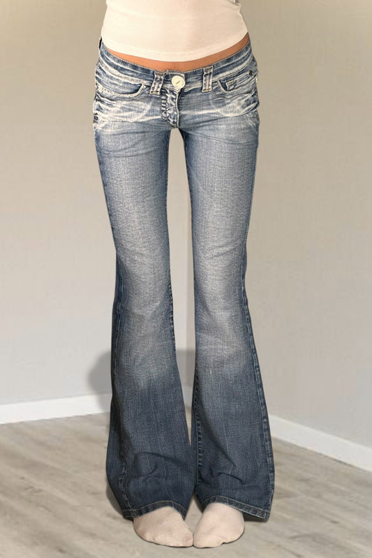 Lågmidjade jeans stl: XS