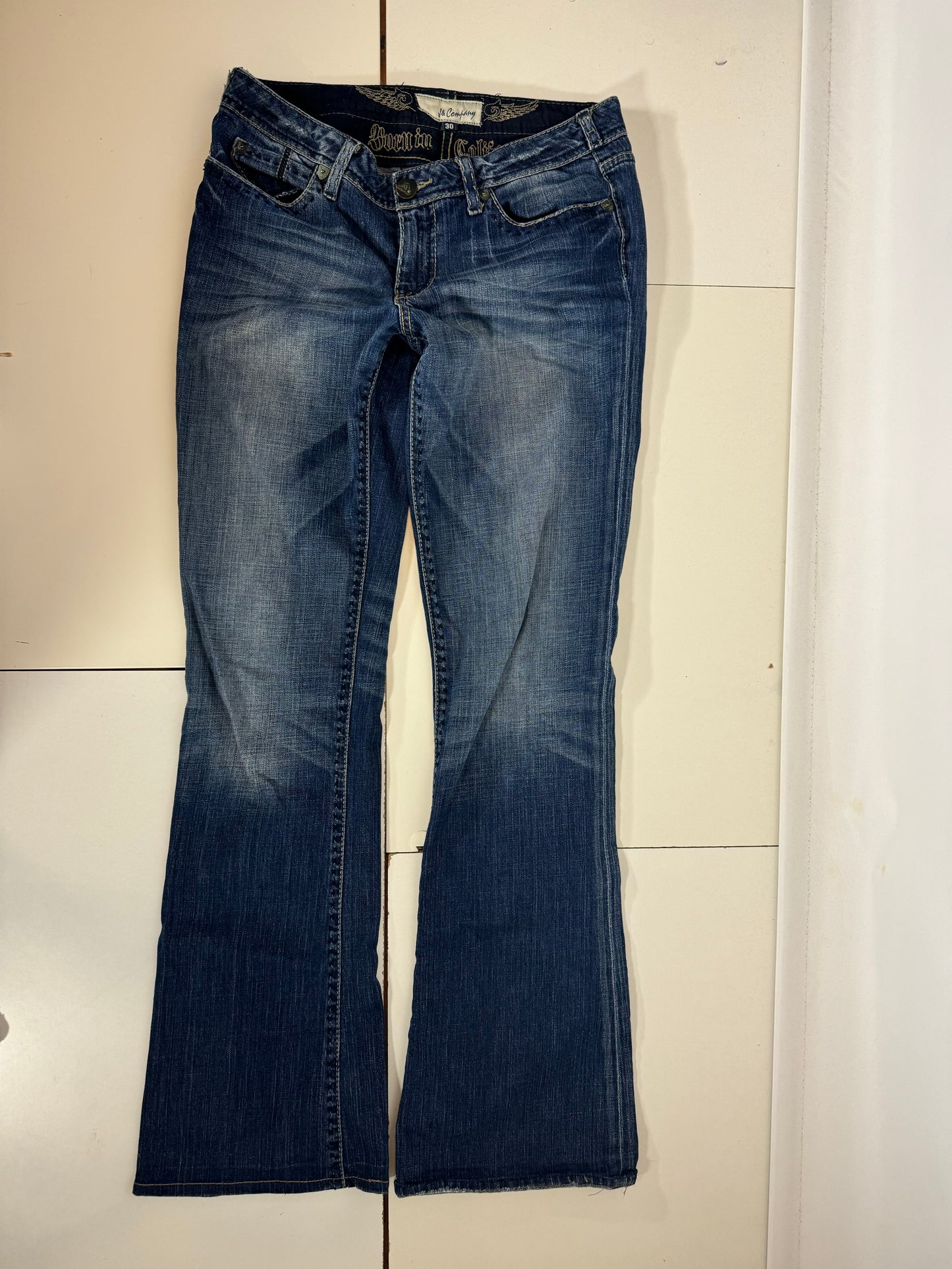 Lågmidjade jeans stl: M