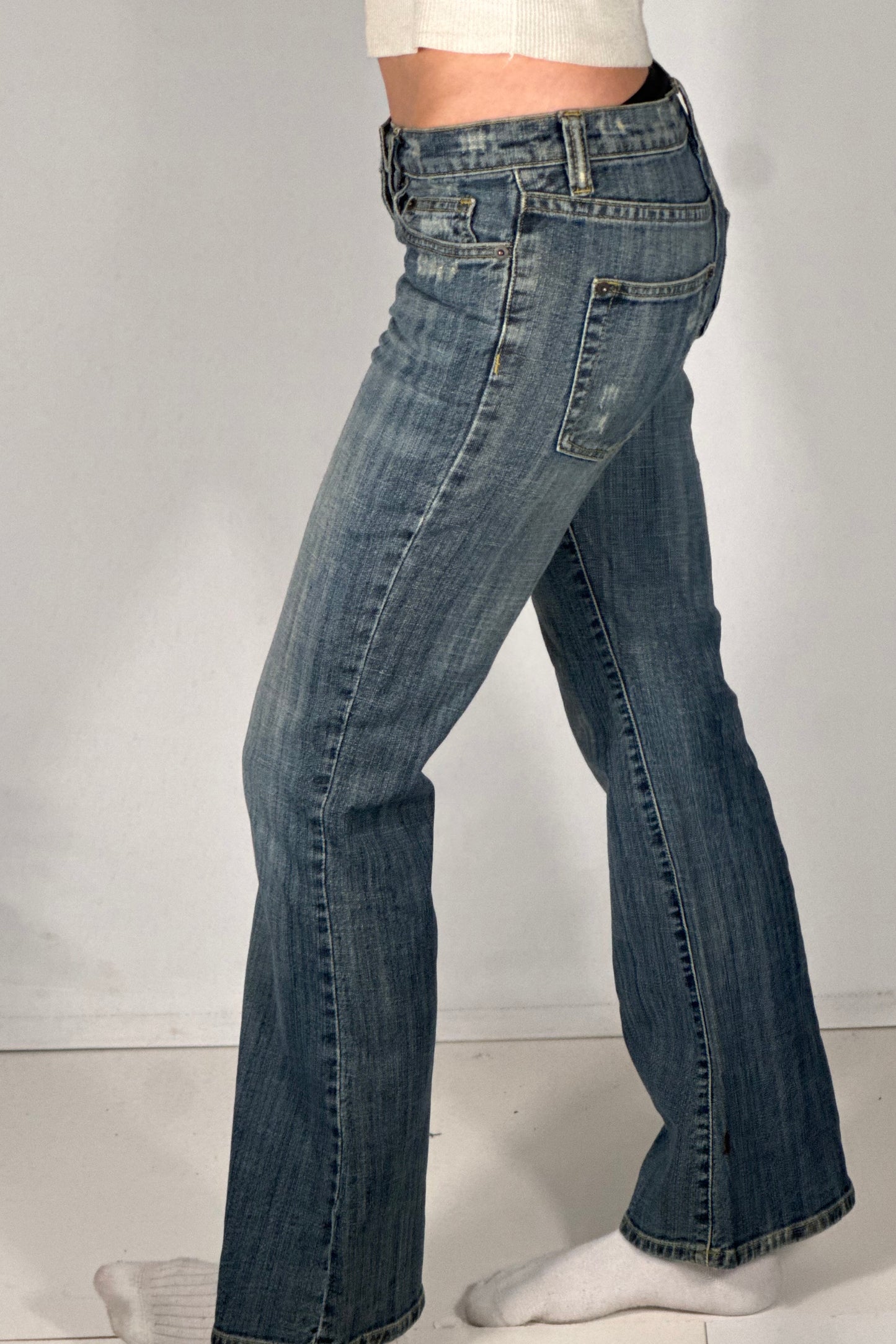 Lågmidjade jeans stl: XS