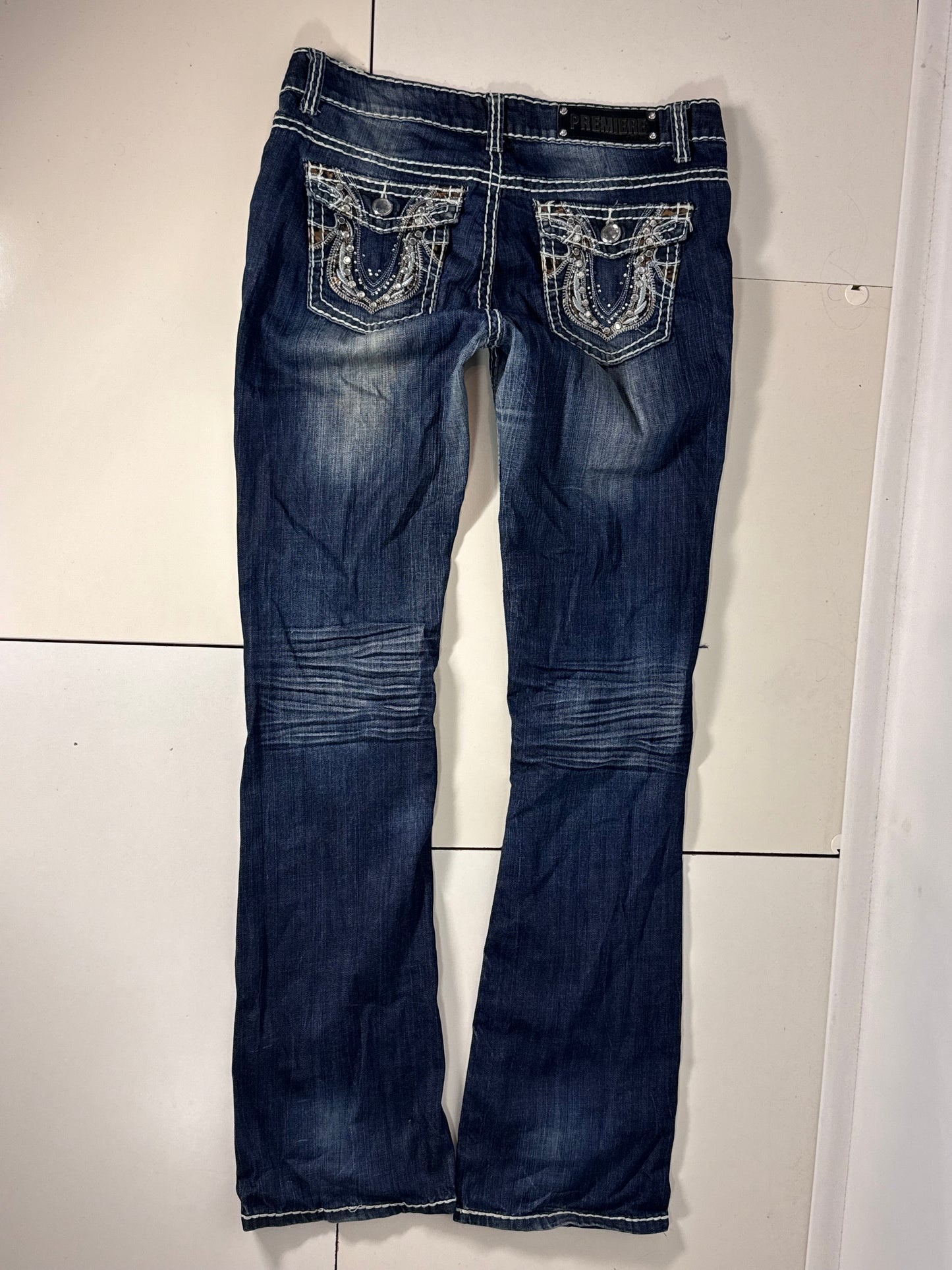 Lågmidjade jeans stl: M