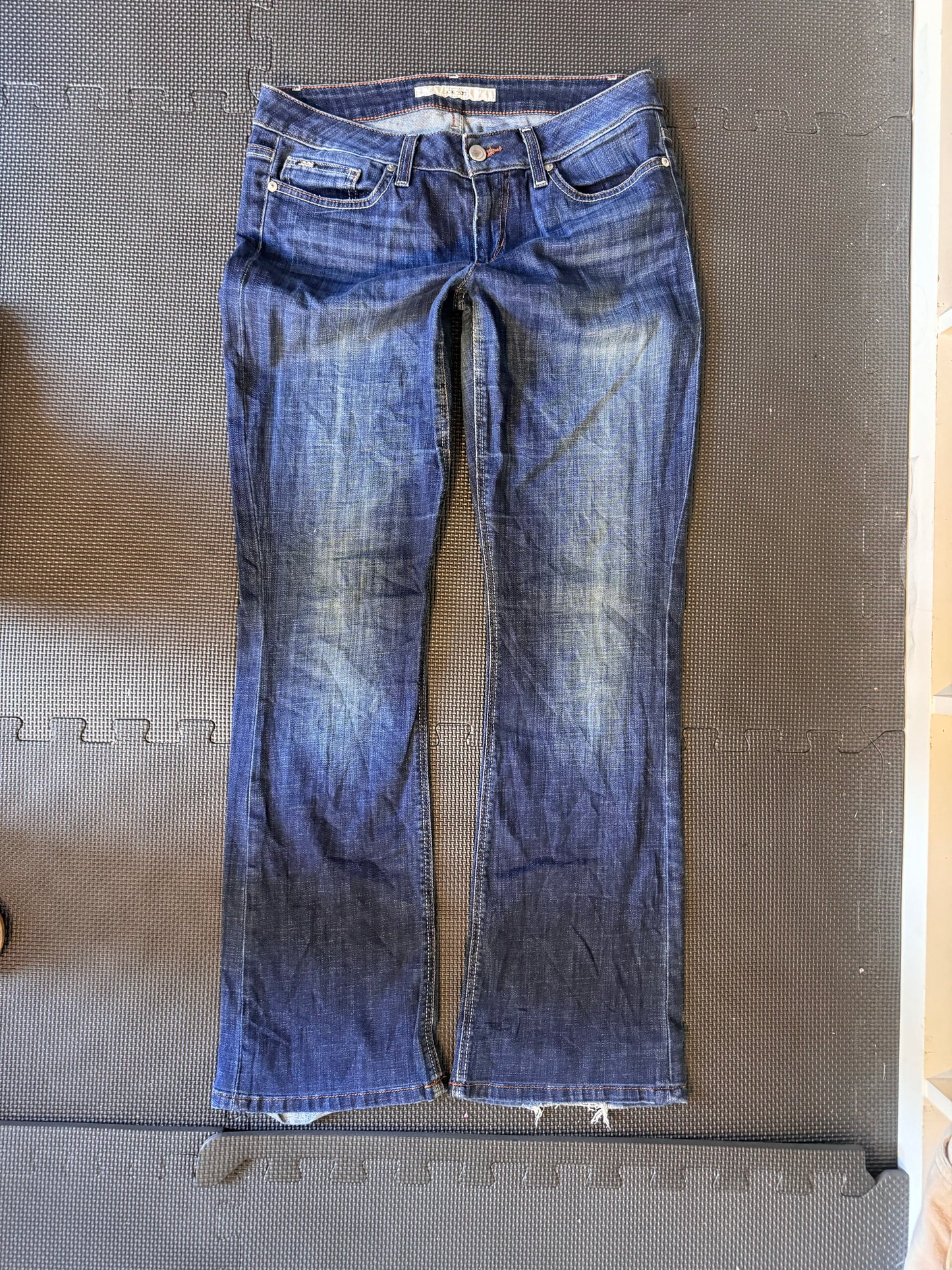Utsvängda jeans stl: XS/S