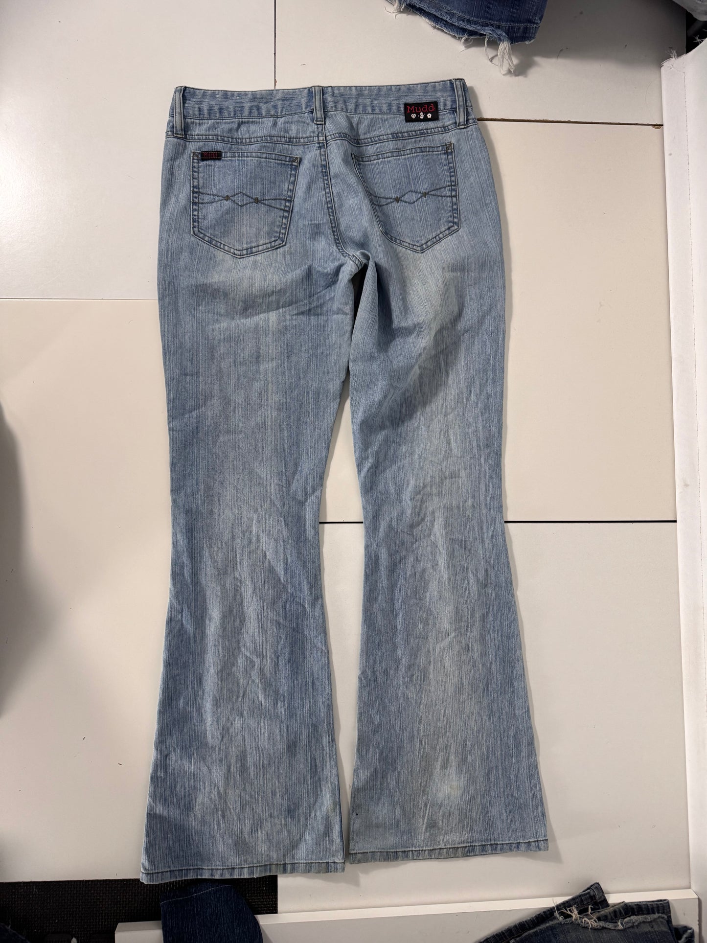 Lågmidjade jeans stl: S