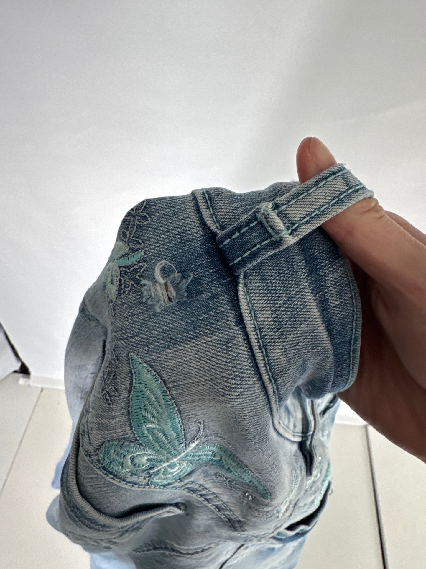 Lågmidjade jeans stl: S