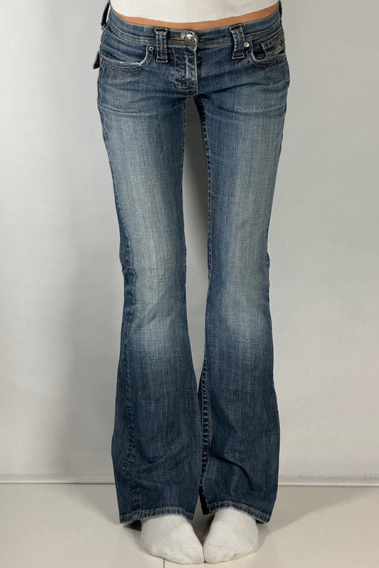 Lågmidjade jeans stl: XS