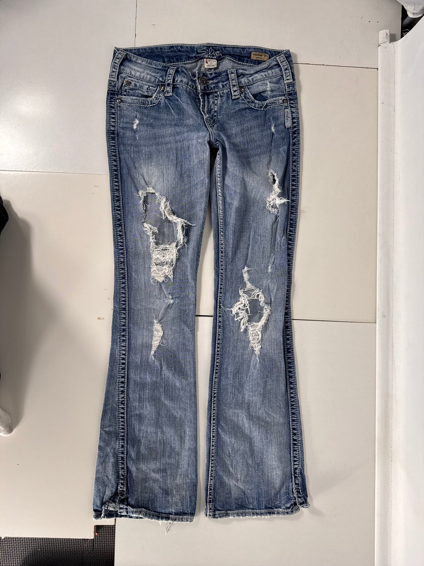 Lågmidjade jeans stl: S