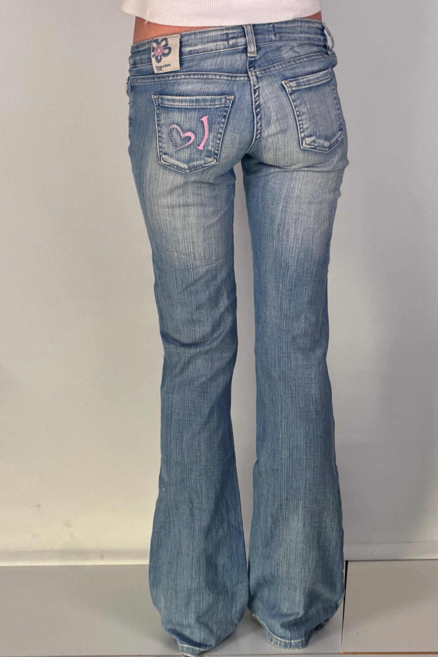 Lågmidjade jeans stl: XS