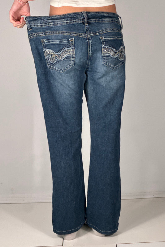 Lågmidjade jeans stl: L