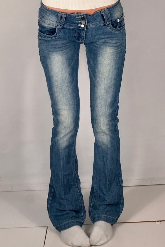 Lågmidjade jeans stl: S