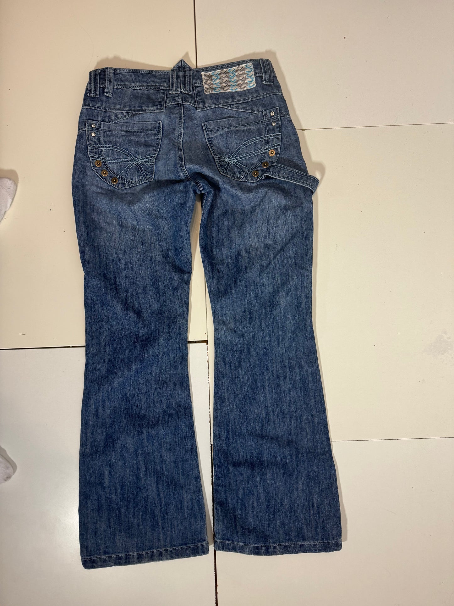 Lågmidjade jeans stl: XXS