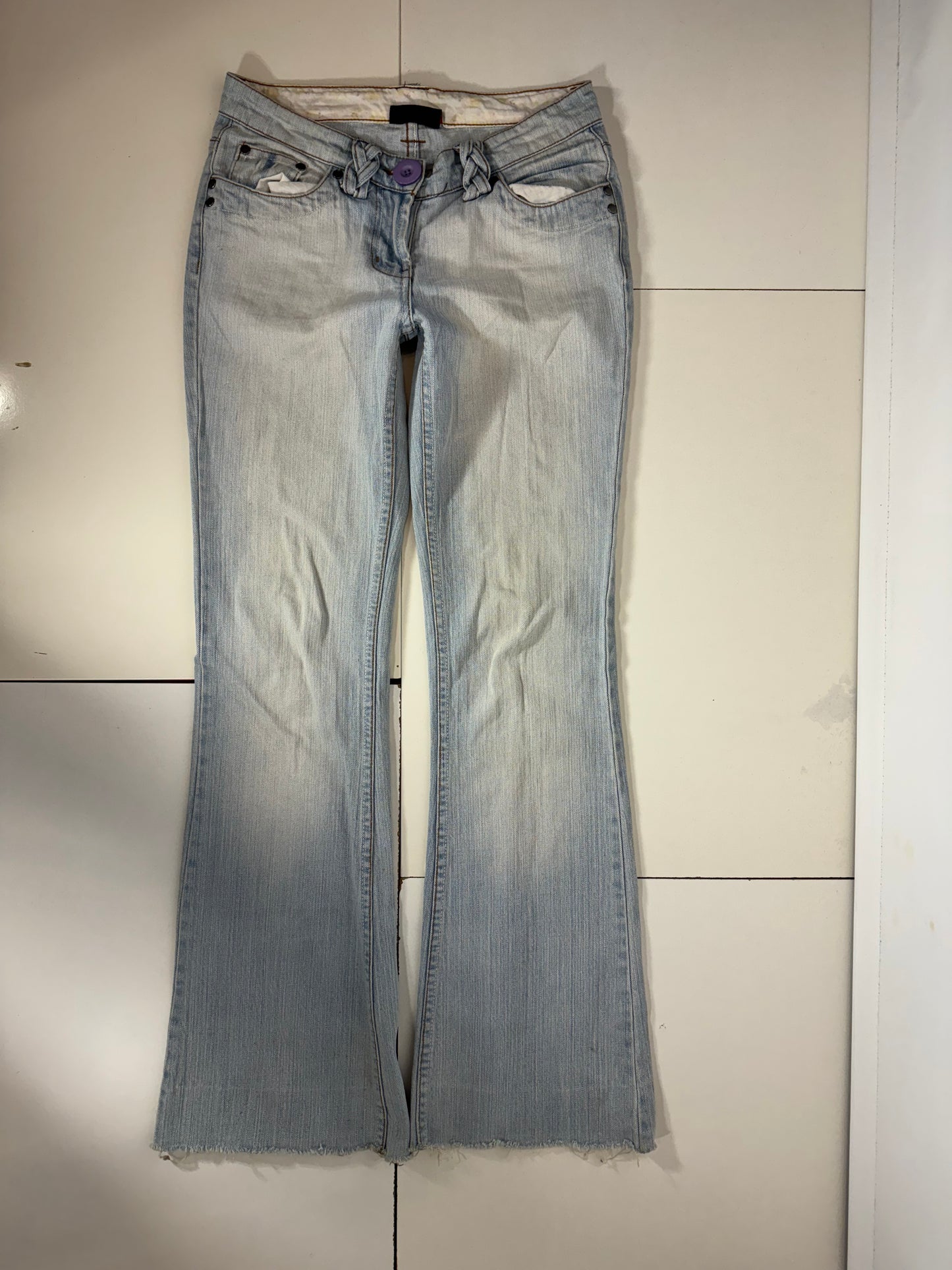 Lågmidjade jeans stl: S
