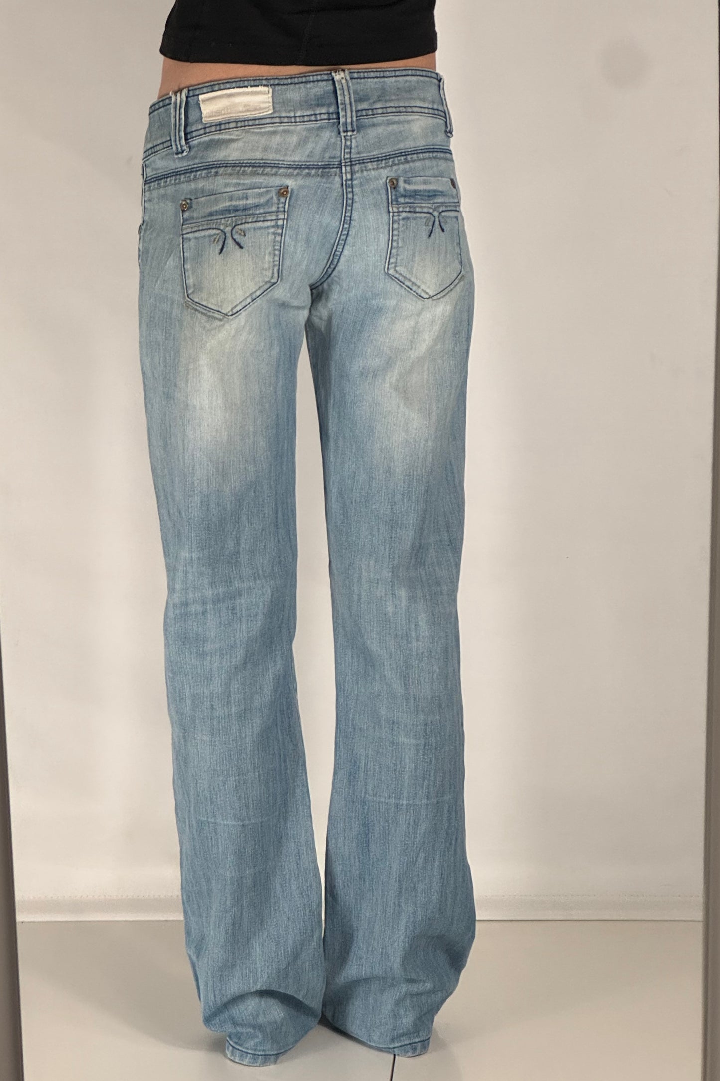 Lågmidjade jeans stl: S
