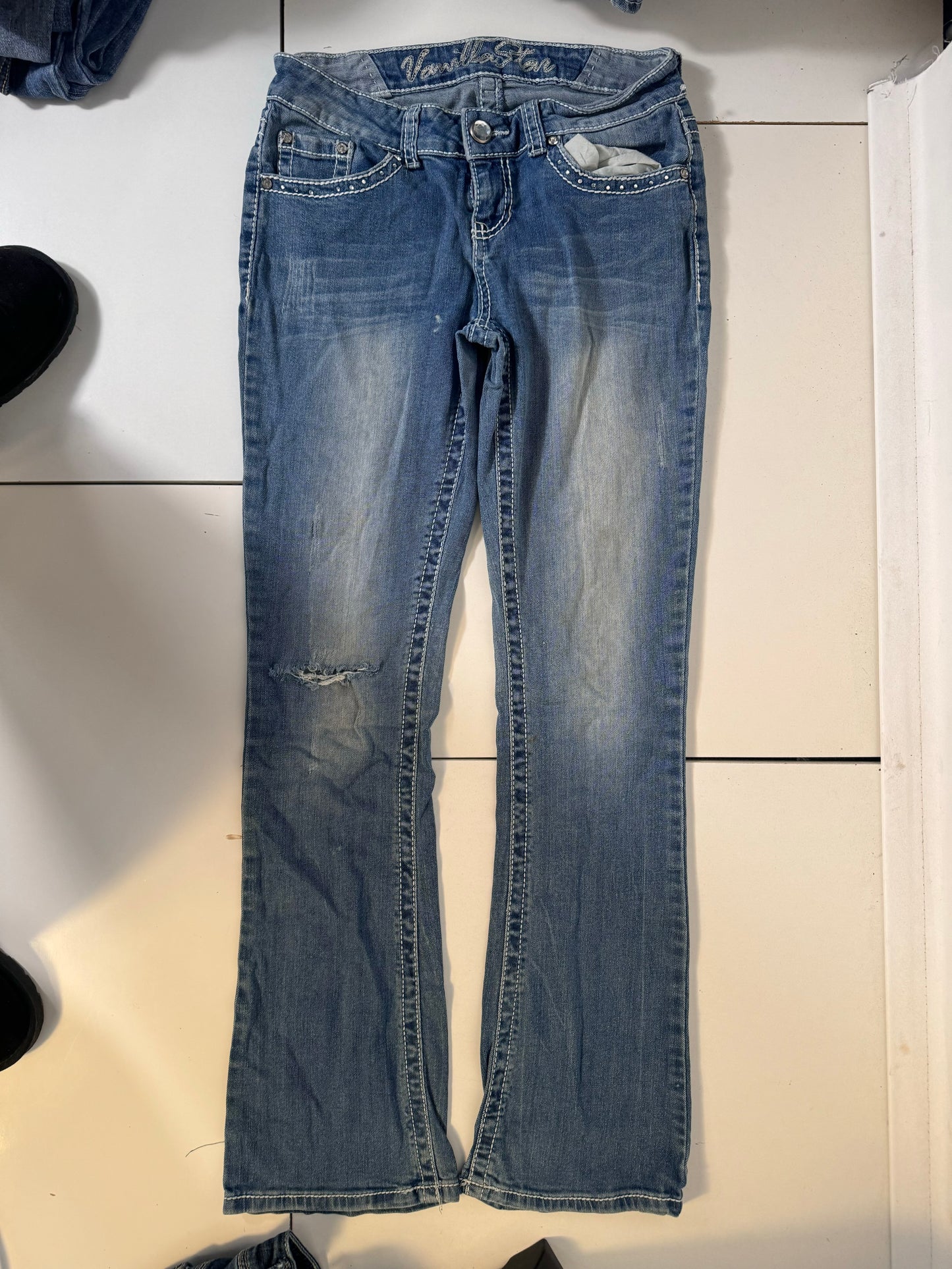 Lavtaljede jeans str: XS