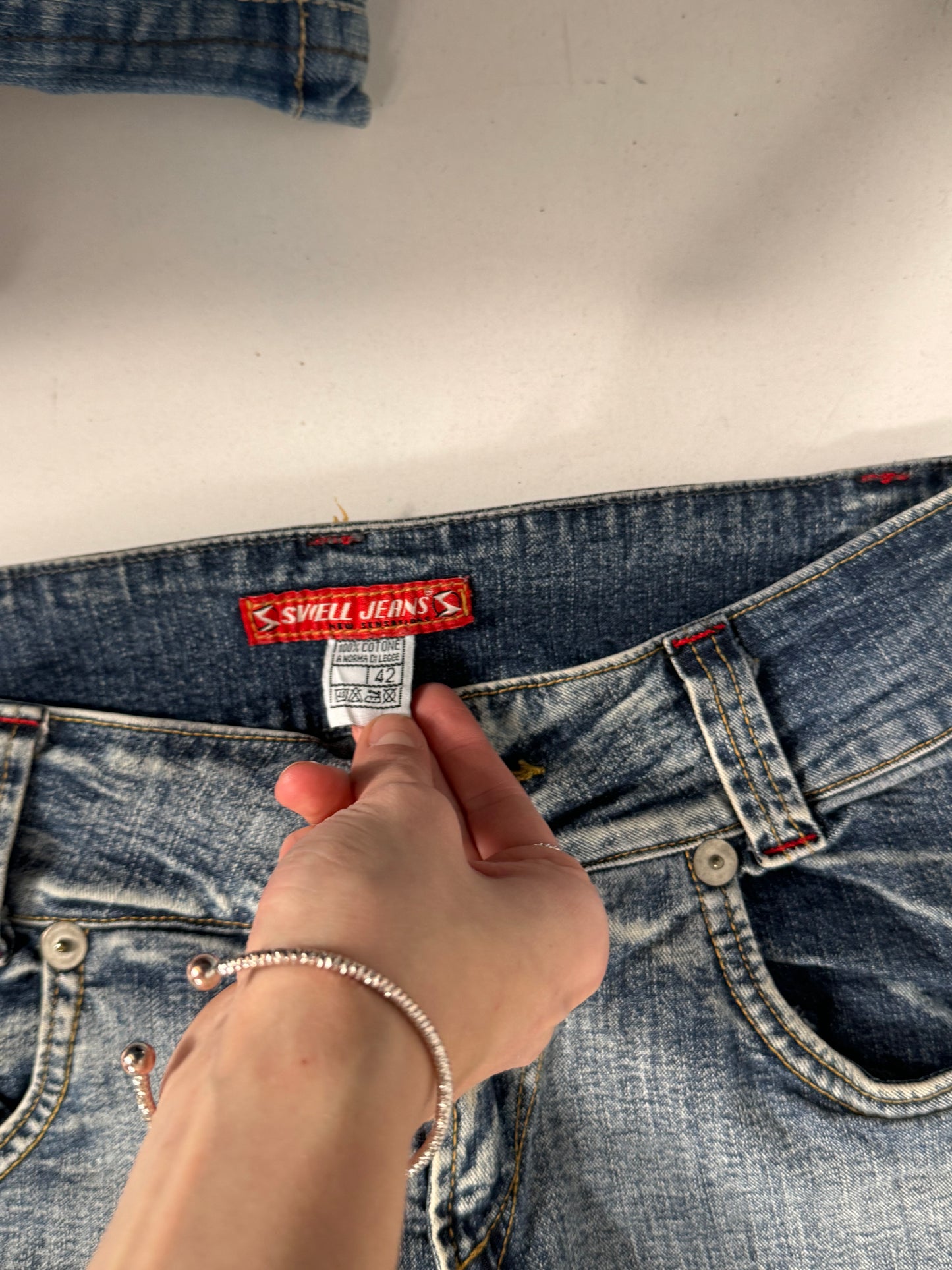 Lågmidjade jeans stl: XS