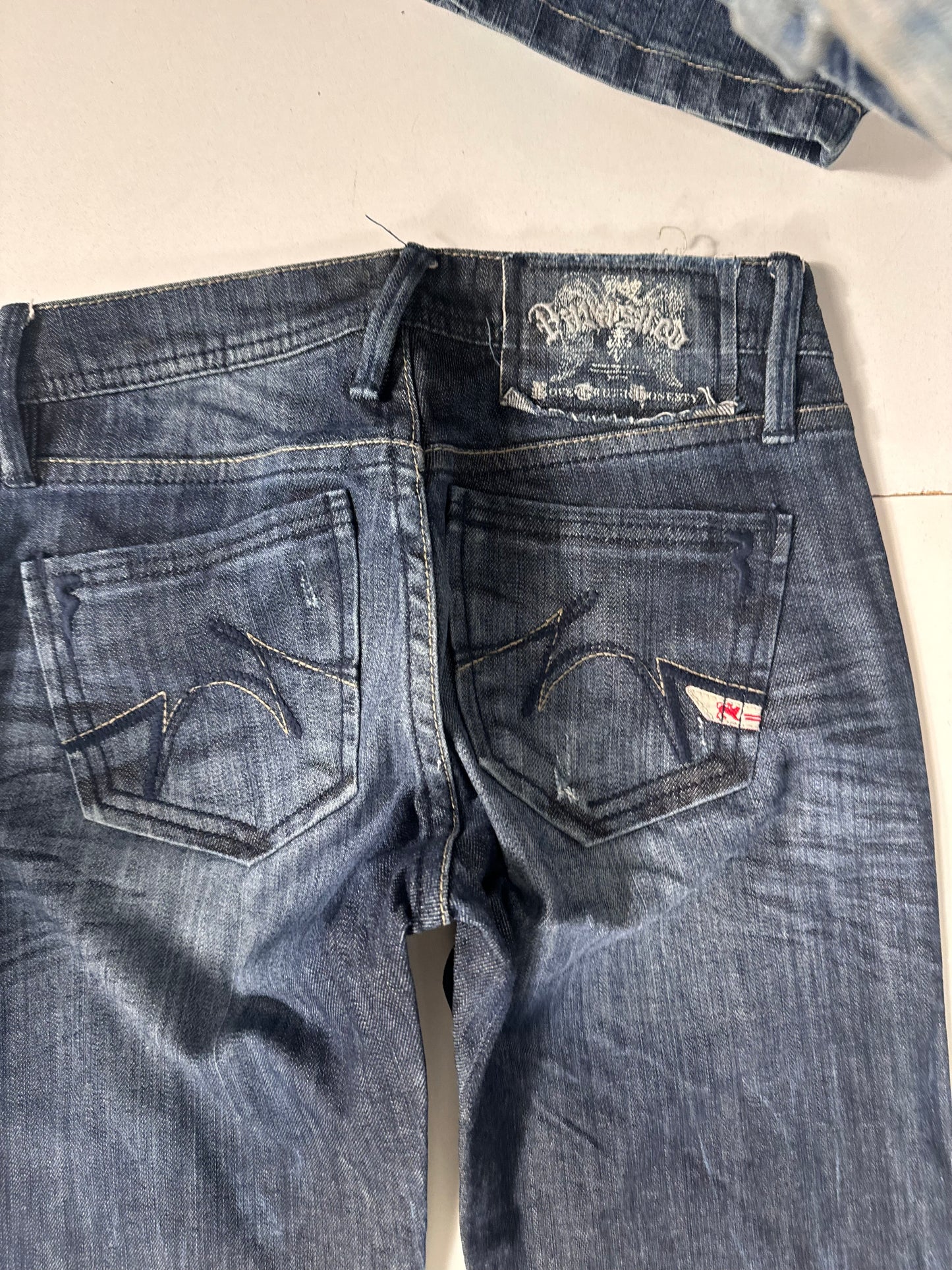 Lågmidjade jeans stl: XXS