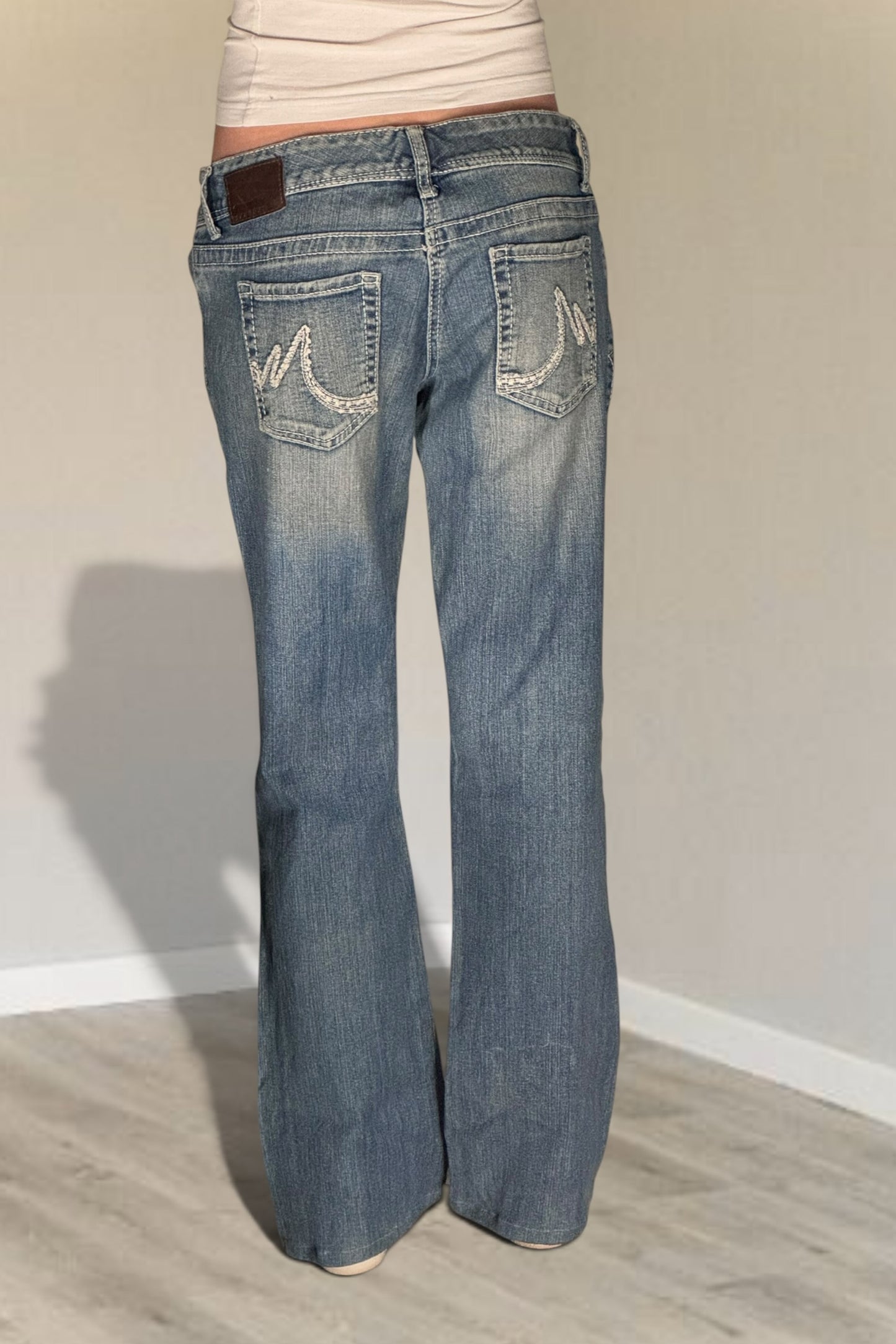 Lågmidjade jeans stl: M