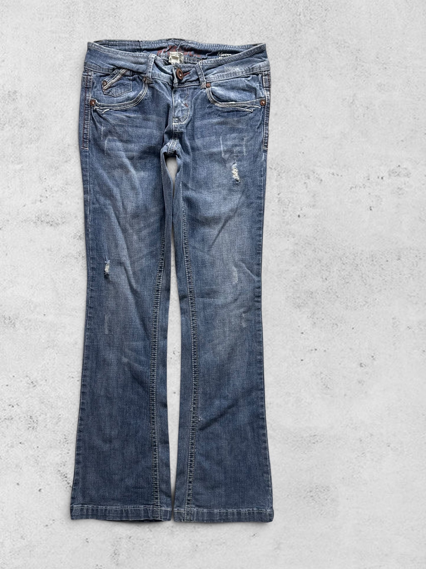 Lågmidjade jeans stl: XS