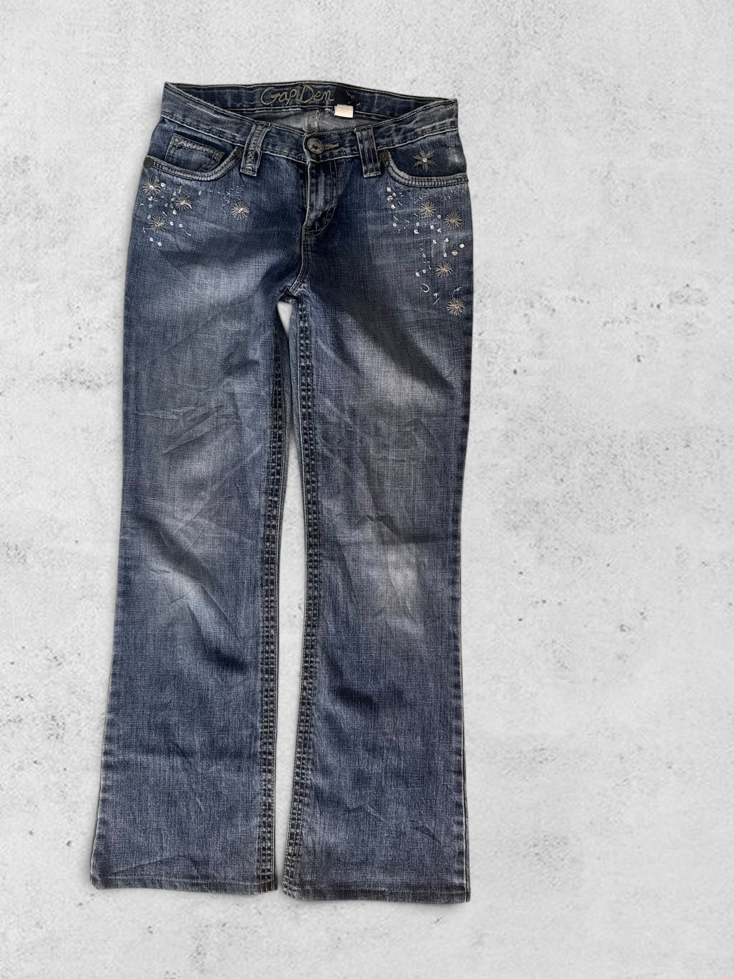 Lågmidjade jeans stl: XXS