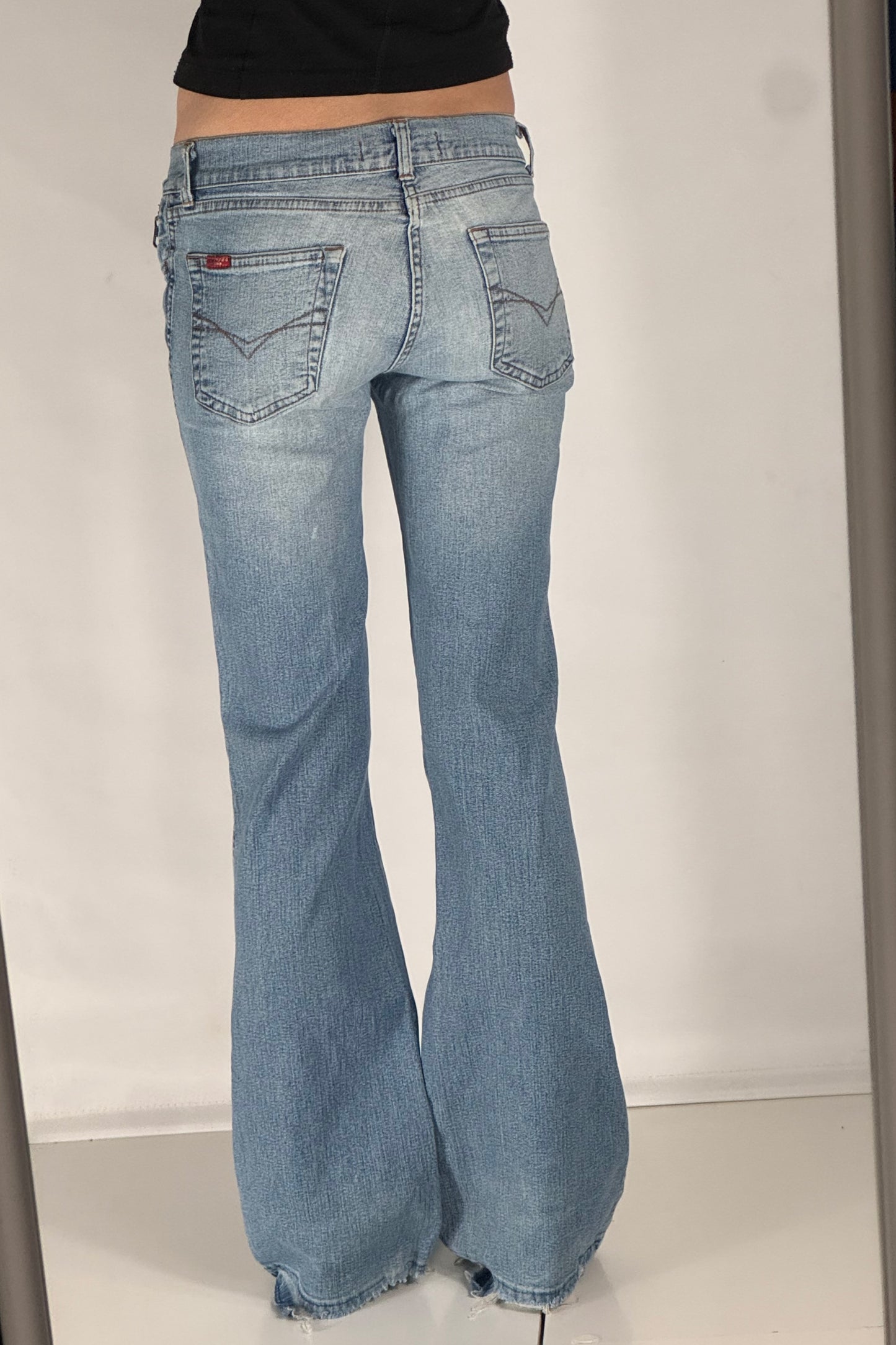 Lågmidjade jeans stl: XS