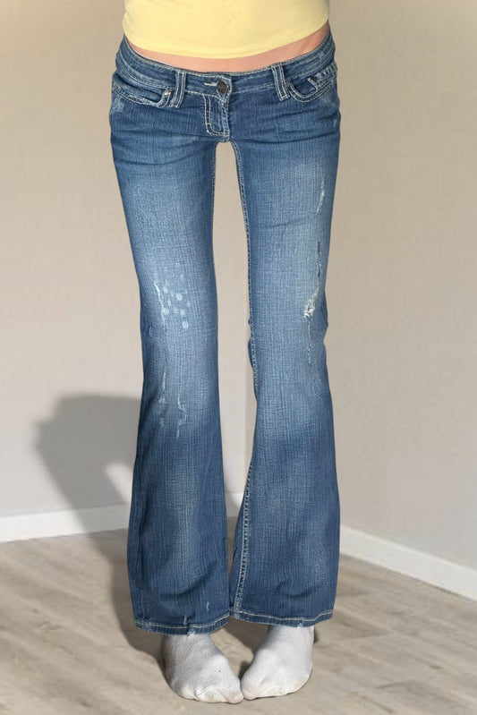 Lågmidjade jeans stl: XS