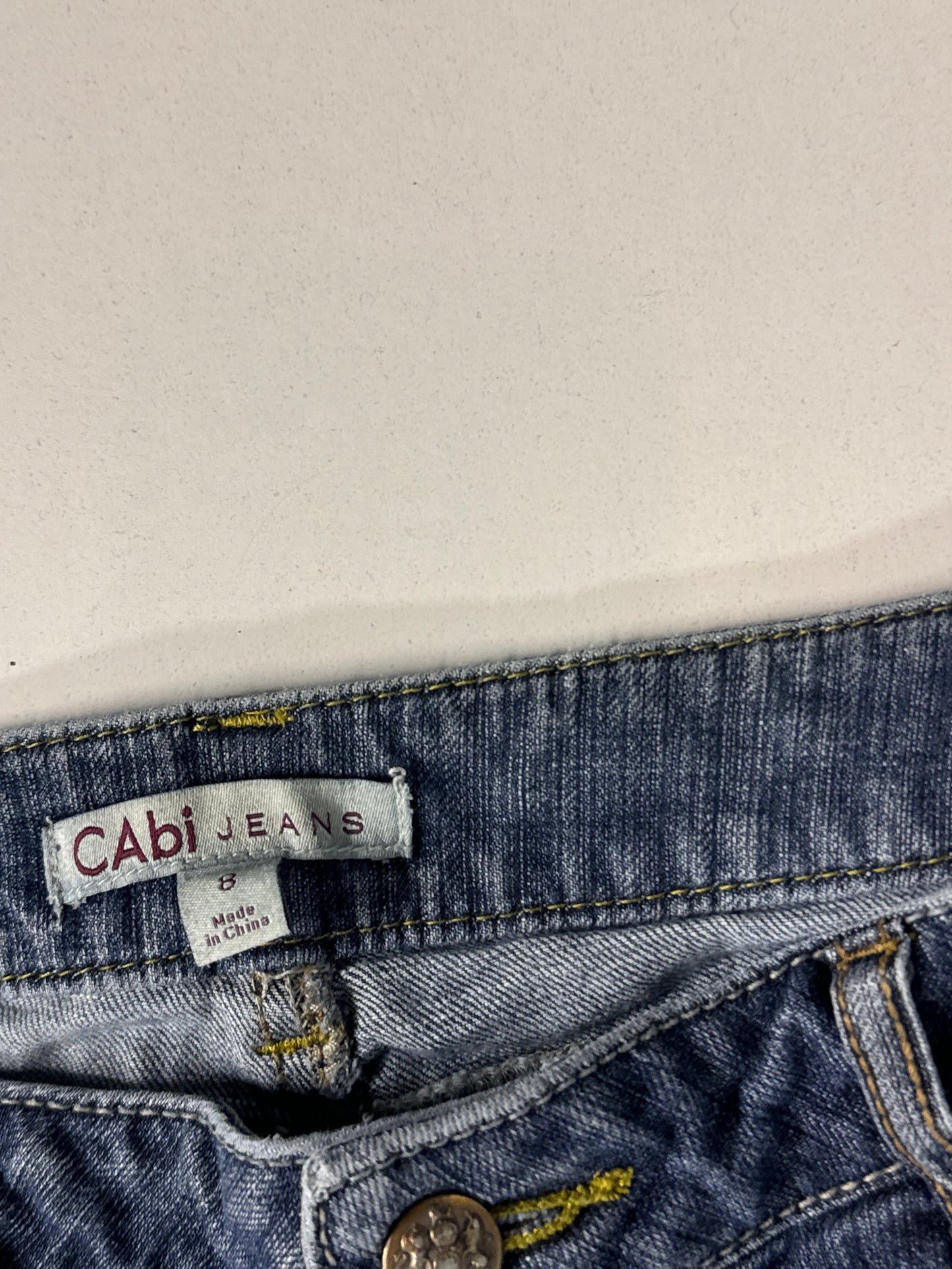 Utsvängda jeans stl: S