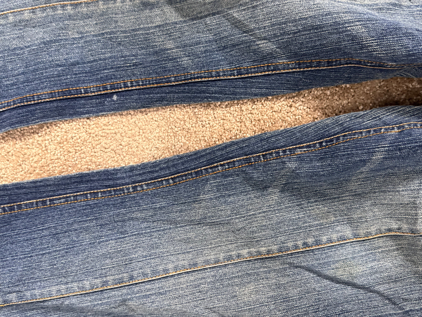 Lavtaljede jeans str: S