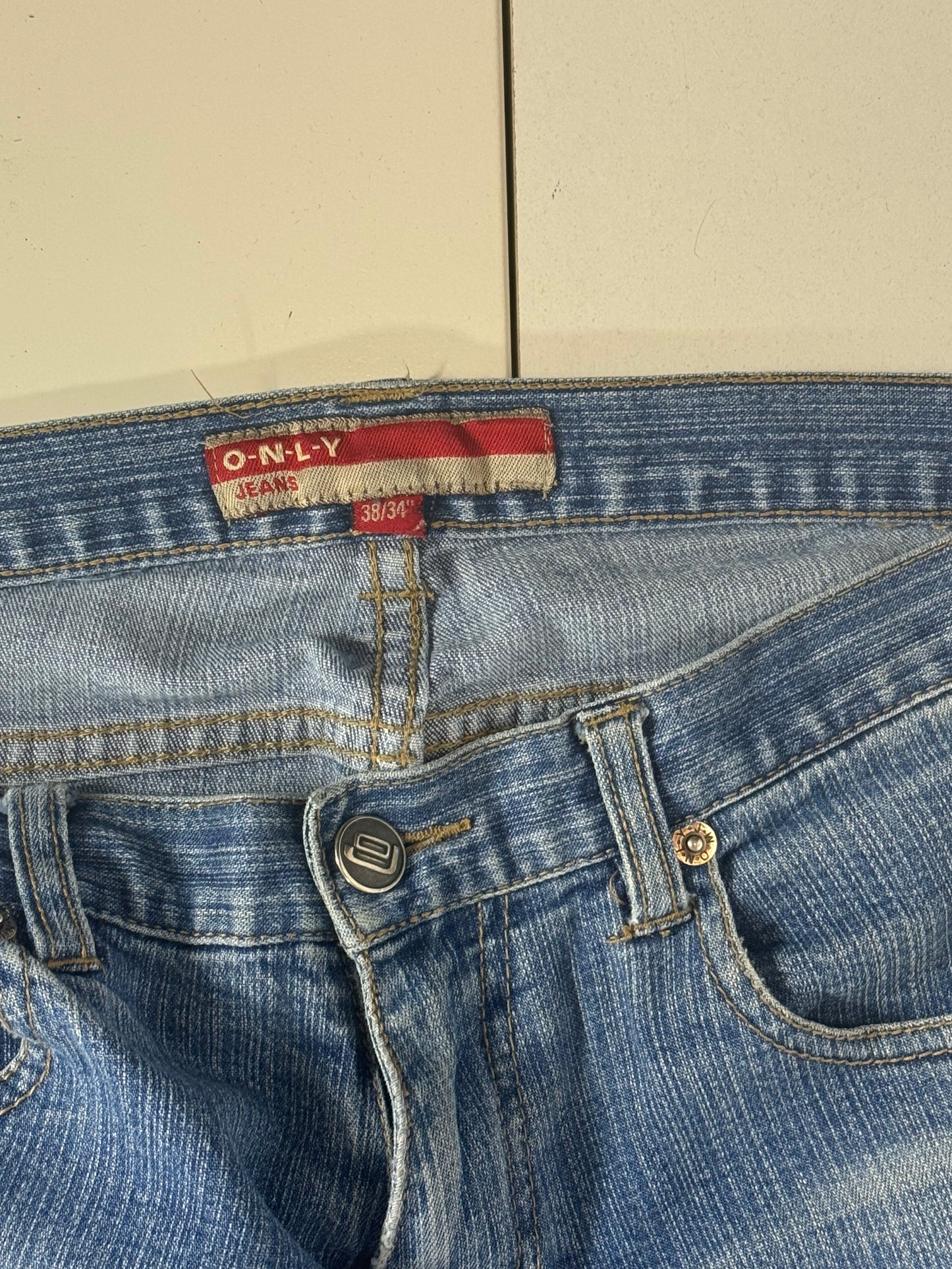 Lågmidjade jeans stl: S