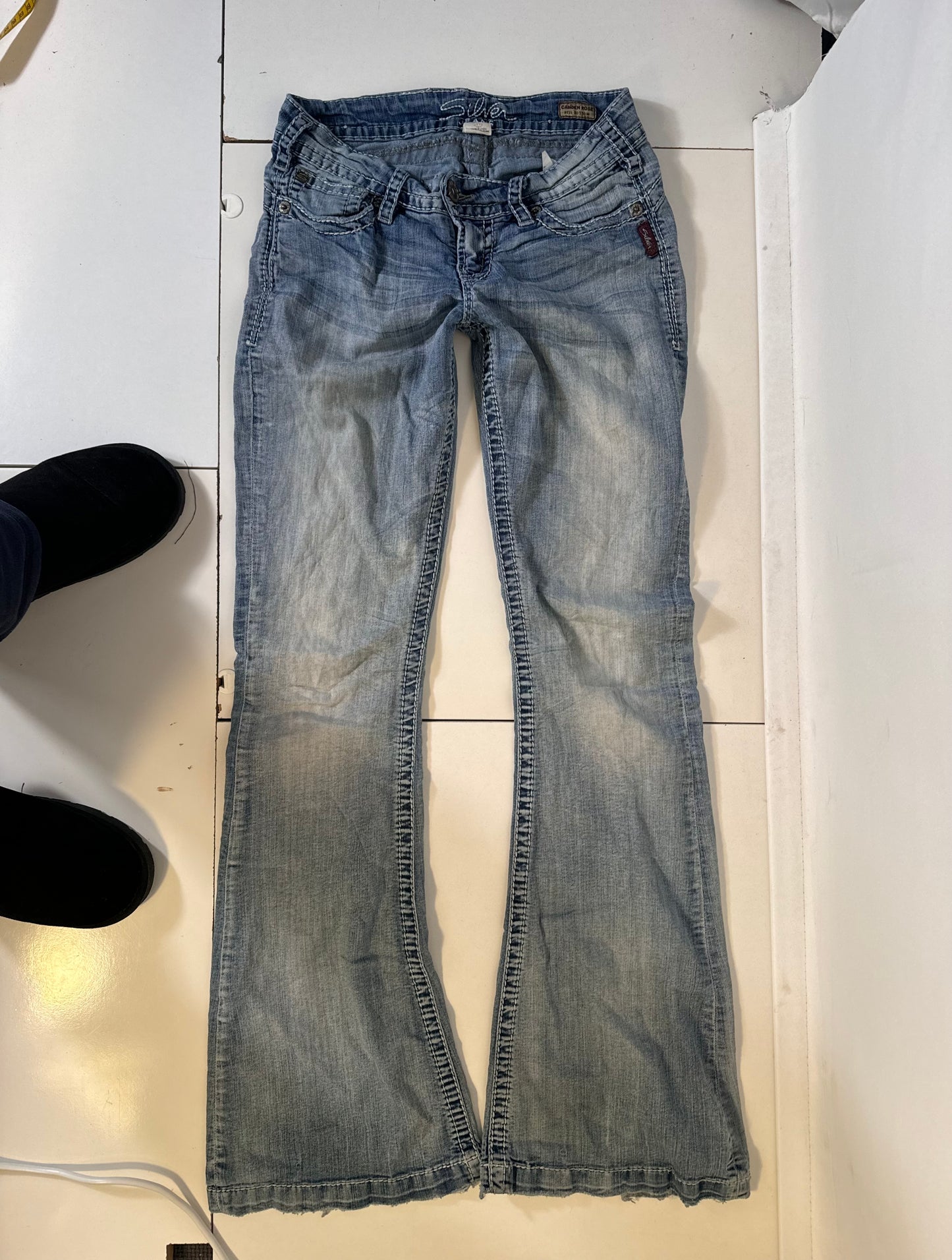 Lågmidjade jeans stl: XS