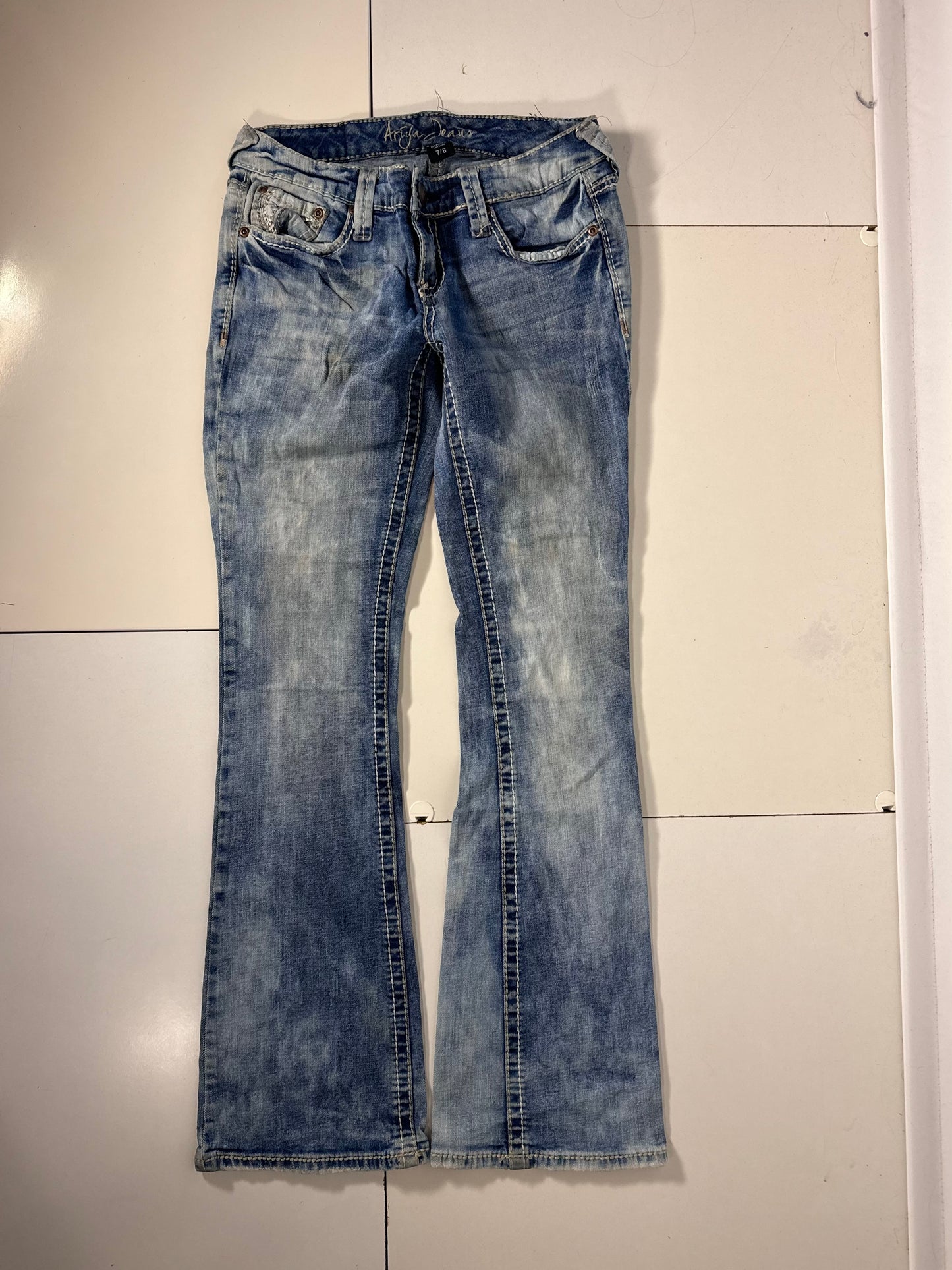 Lågmidjade jeans stl: