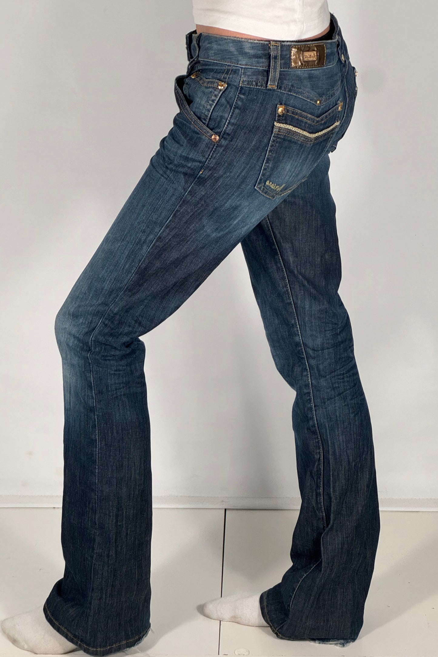 Lågmidjade jeans stl: XS/S
