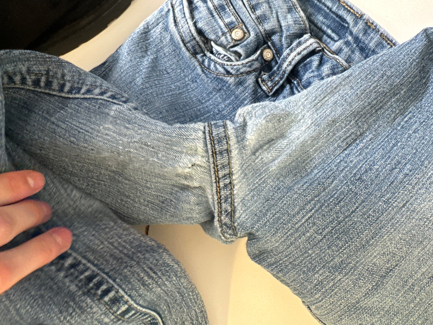 Lågmidjade jeans stl: XS