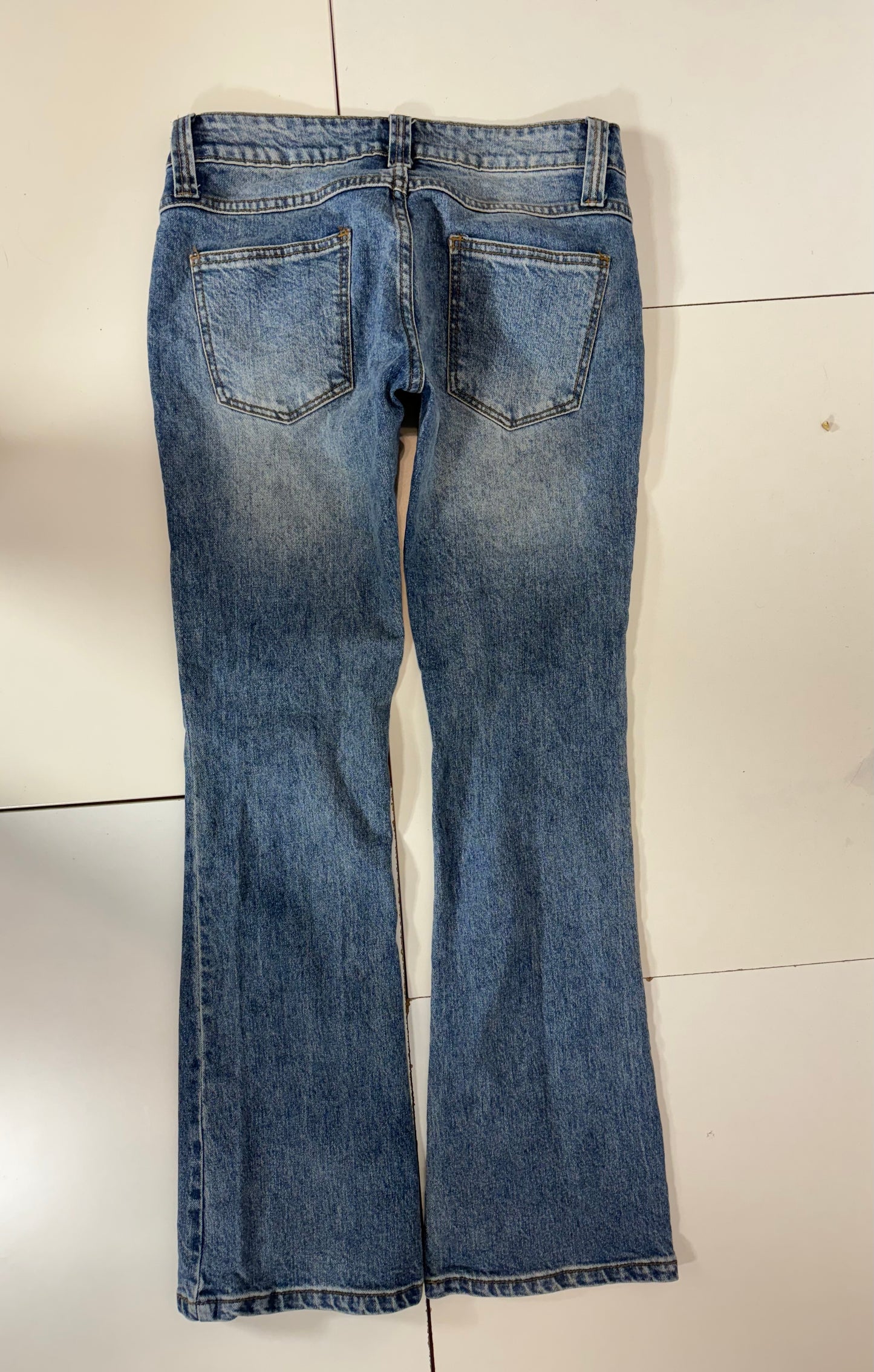 Lågmidjade jeans stl: S