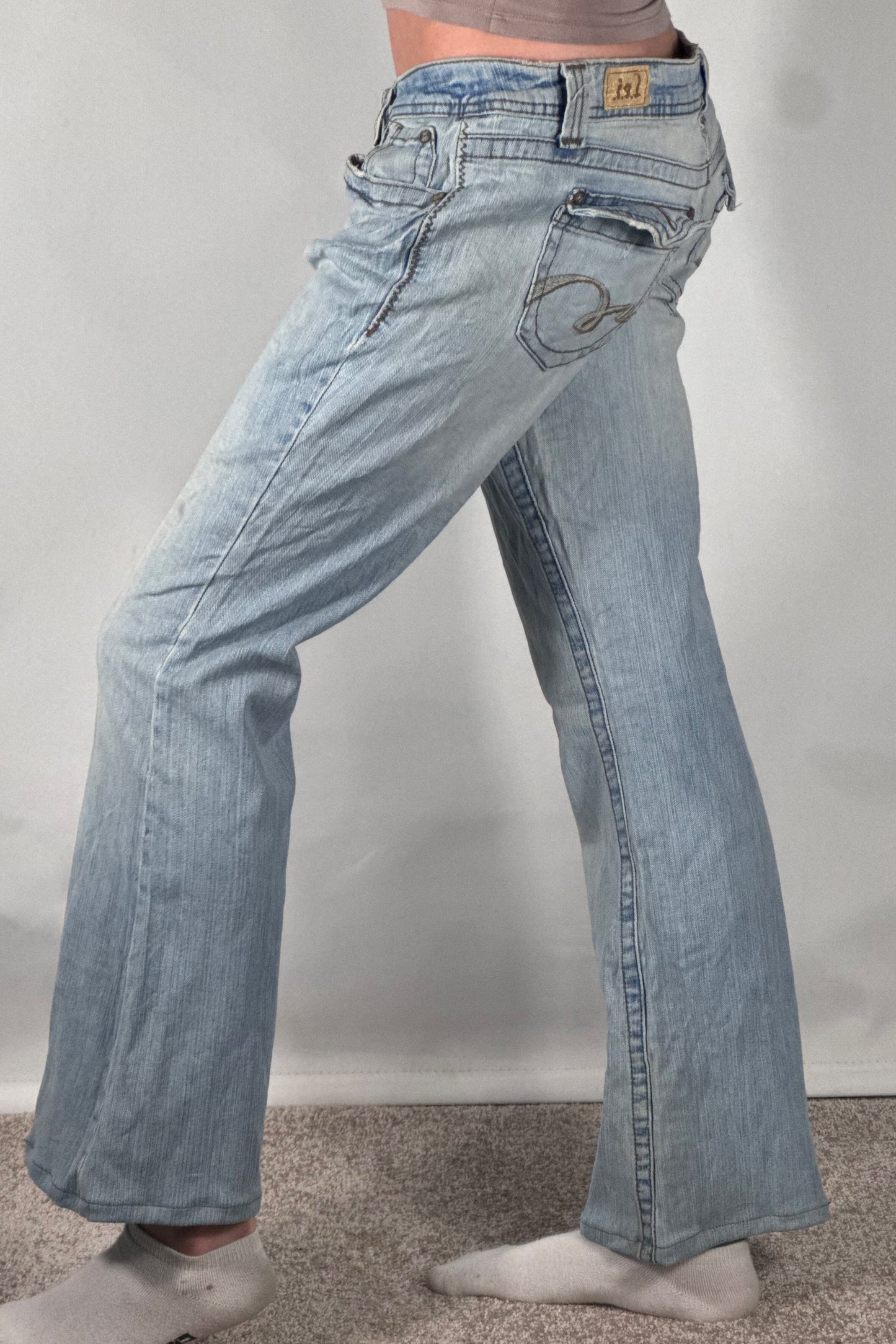 Lågmidjade jeans stl: M