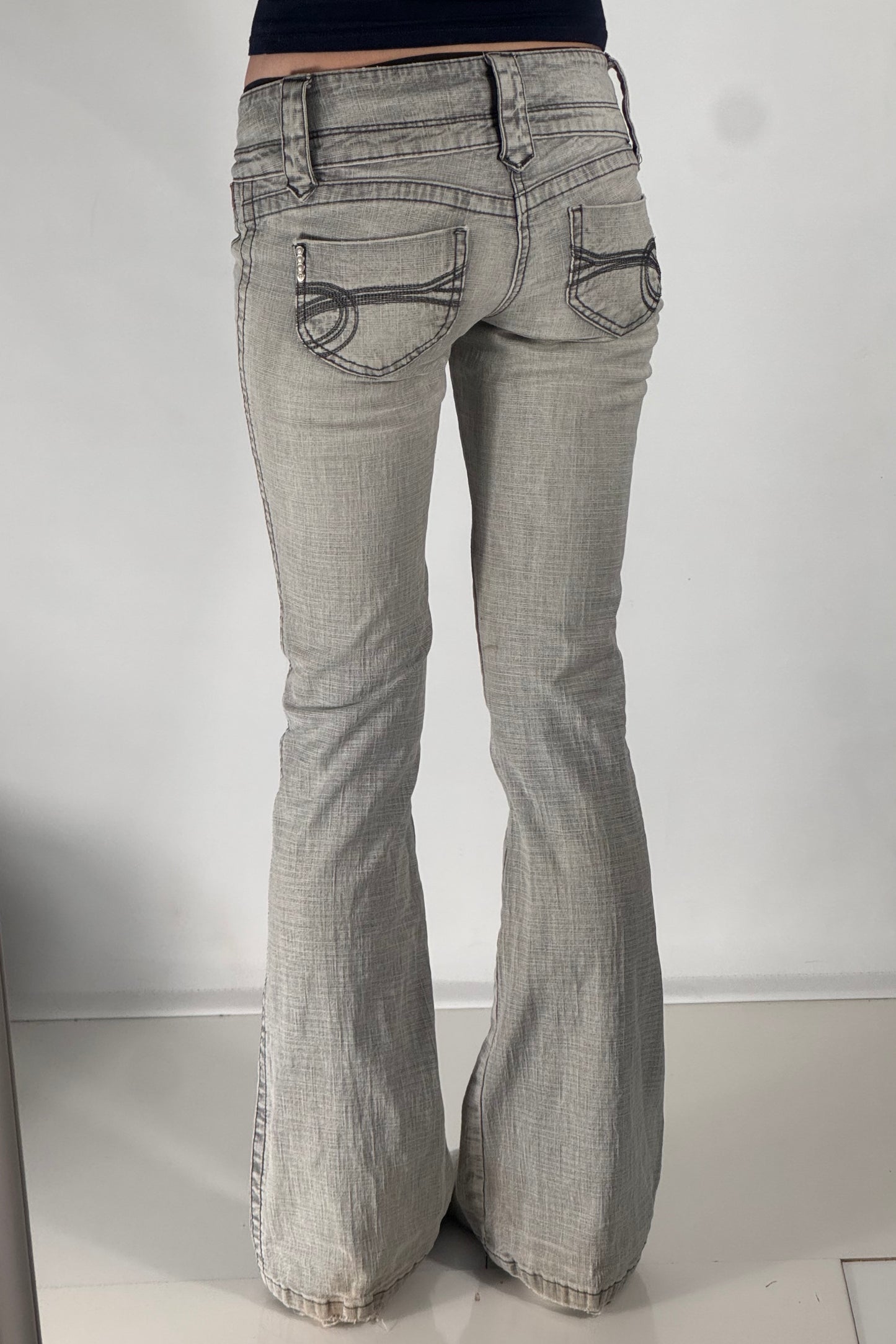 Lågmidjade jeans stl: XS