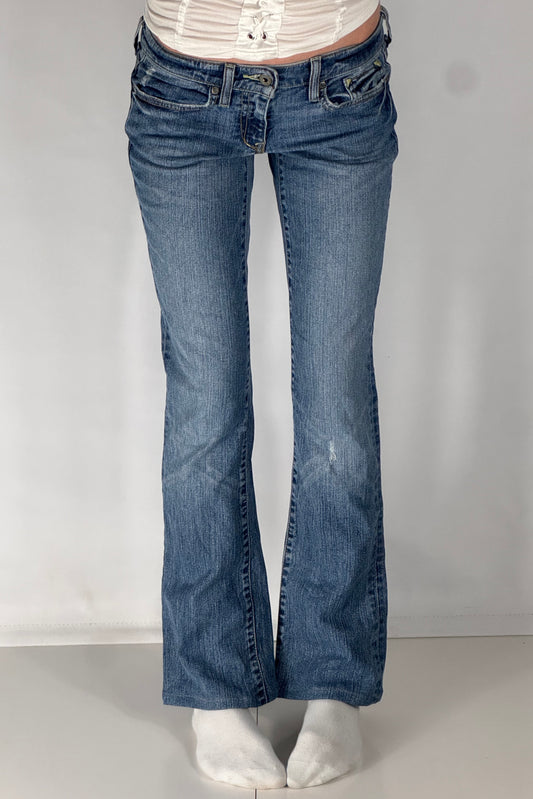 Lågmidjade jeans stl: XS