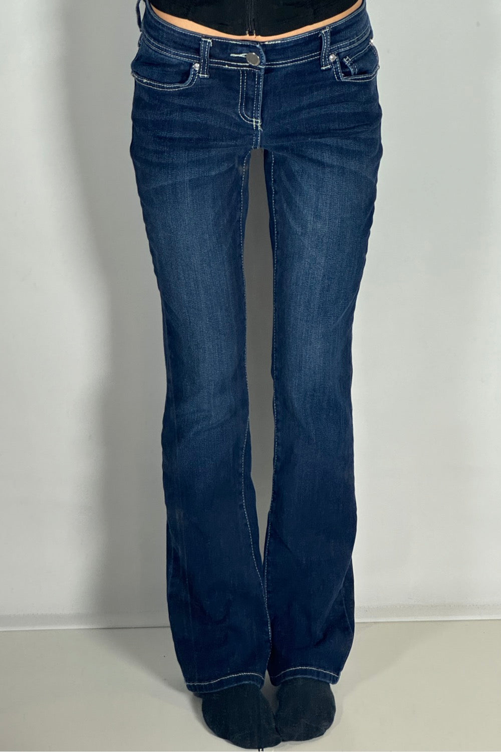 Lågmidjade jeans stl: S