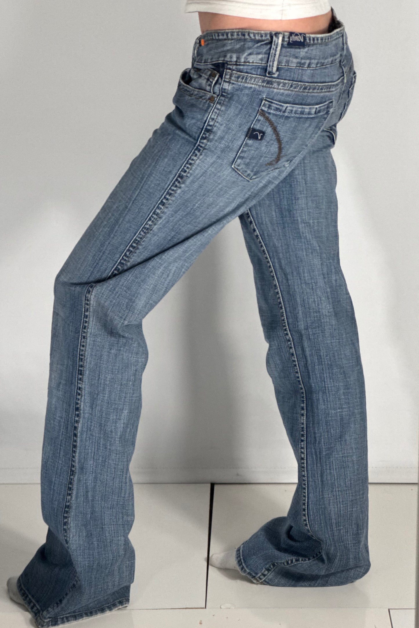 Lågmidjade jeans stl: M