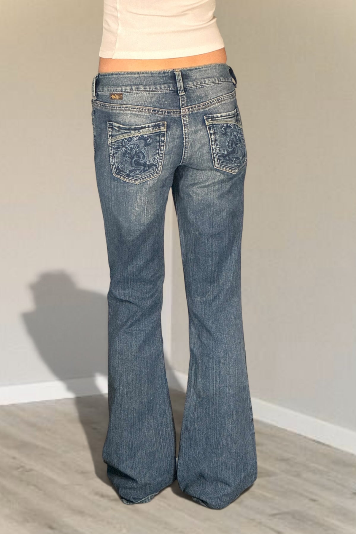 Lågmidjade jeans stl: XS