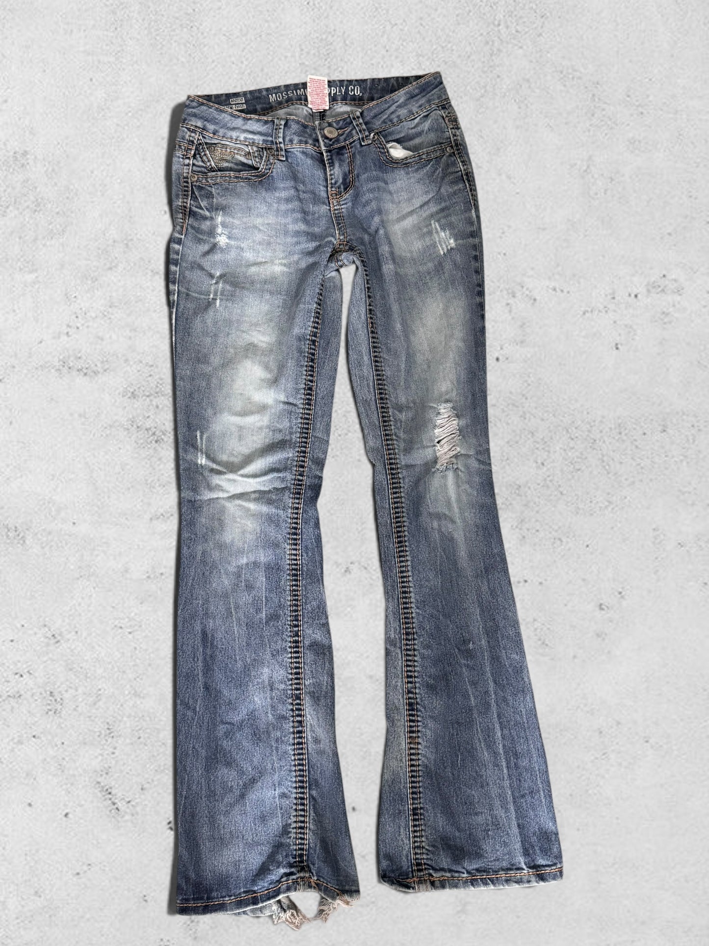 Lågmidjade jeans stl: XS