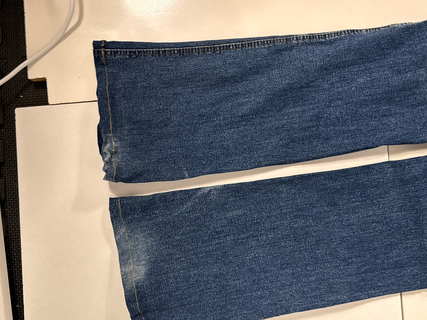 Lavlivede jeans str: XXS