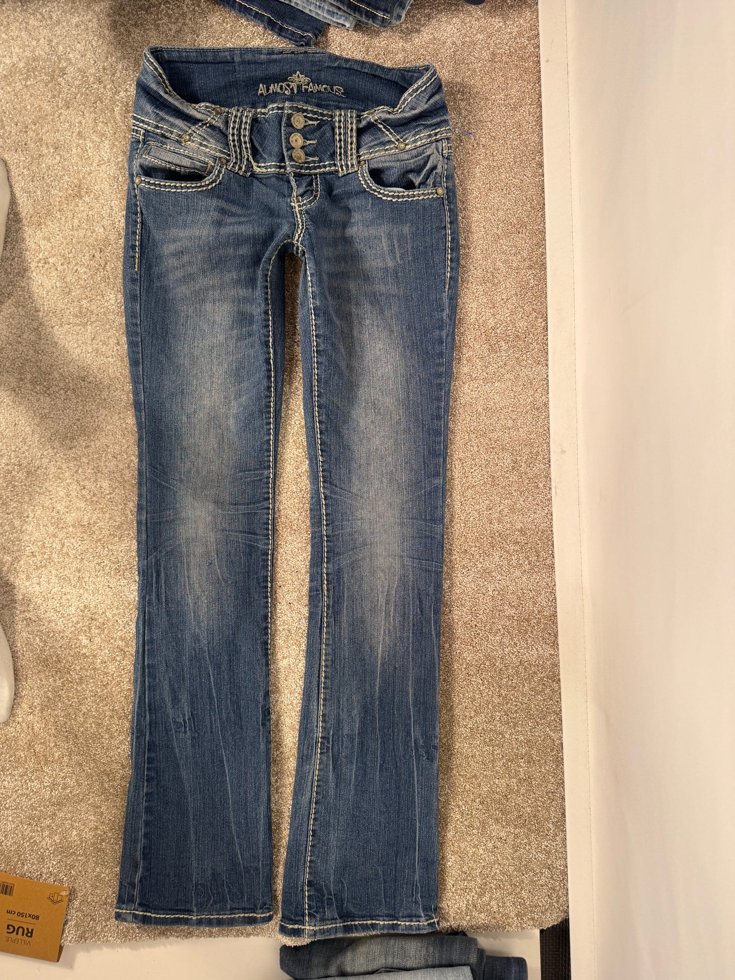 Lavtaljede jeans str: XS